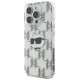 Karl Lagerfeld IML Choupette Head Electroplated iPhone 16 Pro Case - Clear