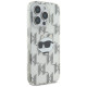 Karl Lagerfeld IML Choupette Head Electroplated iPhone 16 Pro Case - Clear