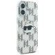 Karl Lagerfeld IML Choupette Head Electroplated iPhone 16 Case - Clear