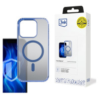 3Mk Protection 3mk Frosty MagCase Blue Case for Apple iPhone 13 Pro Max - Transparent
