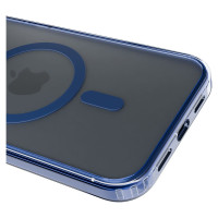 3Mk Protection 3mk Frosty MagCase Blue Case for Apple iPhone 13 Pro Max - Transparent