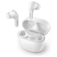 Philips in-ear true bezvadu austiņas ar portatīvo uzlādes ietvaru, baltas - TAT2206WT/00