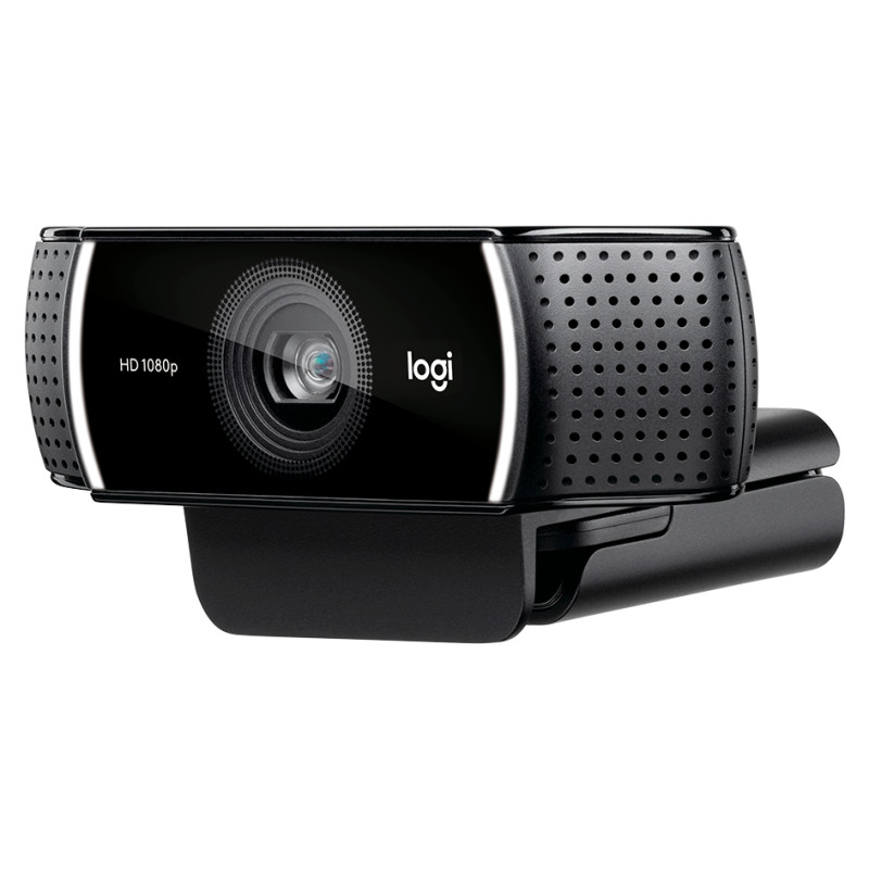 Logitech C922 Pro Stream Webcam - Tripod - BLACK - USB
