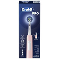 Braun el.zobu  birste Cross Action, rozā - D 305.513.3 Pink