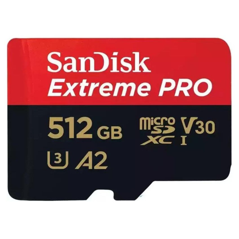 Sandisk MEMORY MICRO SDXC 512GB UHS-I/W/A SDSQXCD-512G-GN6MA SANDISK