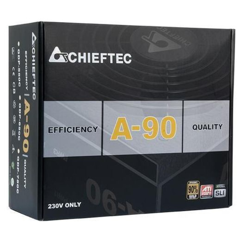 Chieftec CASE PSU ATX 750W/GDP-750C CHIEFTEC