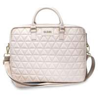 Guess Quilted bag for a 16" laptop - pink