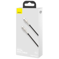 Baseus Cafule Series Metal Data USB-C / USB-C PD QC SCP 100W 5A 2 m cable - black