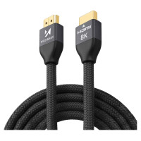 Wozinsky cable HDMI 2.1 8K 60 Hz 48 Gbps / 4K 120 Hz / 2K 144 Hz 5 m Silver (WHDMI-50)