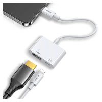 Joyroom S-H141 Lightning (male) - HDMI FullHD 1080p 60Hz (female) / Lightning (female) adapter - white