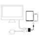 Joyroom S-H141 Lightning (male) - HDMI FullHD 1080p 60Hz (female) / Lightning (female) adapter - white