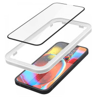 Spigen ALM Glass FC Tempered Glass for iPhone 13 / 13 Pro / 14 - Black