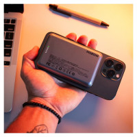 Dudao TGK1 power bank with MagSafe wireless charger 20W 10000mAh black (TGK1-black)