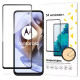 Wozinsky Full Glue Moto G51 Full Screen Tempered Glass with Black Frame
