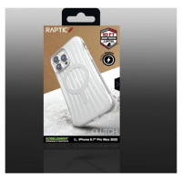 Raptic X-Doria Clutch Case iPhone 14 Pro Max with MagSafe back cover transparent