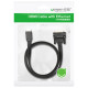 Ugreen bi-directional cable HDMI - DVI 2m black (HD106)