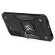 Wozinsky Ring Armor case for Samsung Galaxy S23+ armored cover magnetic holder ring black