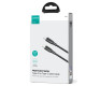 Joyroom Multi-Color Series S-A34 USB-C / USB-C PD 60W cable 1m - black