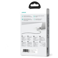 Joyroom Multi-Color Series S-A34 USB-C / USB-C PD 60W cable 1m - black
