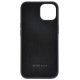 Audi Silicone Case iPhone 14 6.1" black/black hardcase AU-LSRIP14-Q3/D1-BK