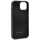 Audi Silicone Case iPhone 14 6.1" black/black hardcase AU-LSRIP14-Q3/D1-BK
