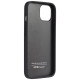Audi Synthetic Leather iPhone 14 6.1" black/black hardcase AU-TPUPPCIP14-TT/D1-BK