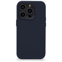 Decoded Leather Case with MagSafe for iPhone 14 Pro Max - navy blue