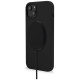 Decoded Silicone Case with MagSafe for iPhone 14 Plus - black