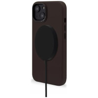 Decoded Leather Case with MagSafe for iPhone 14 Plus - brown