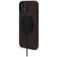 Decoded Leather Case with MagSafe for iPhone 14 Plus - brown