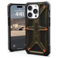 UAG Monarch case for iPhone 15 Pro - green kevlar