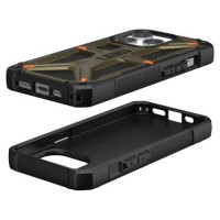 UAG Monarch case for iPhone 15 Pro - green kevlar