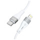 Wozinsky WSTCL2 Lightning / USB-C PD 27W cable 2 m - white