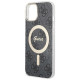 Guess IML 4G MagSafe case for iPhone 15 - black