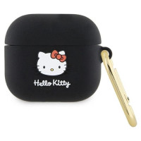 Hello Kitty Silicone 3D Kitty Head case for AirPods 3 - black