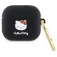 Hello Kitty Silicone 3D Kitty Head case for AirPods 3 - black