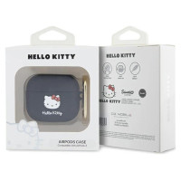 Hello Kitty Silicone 3D Kitty Head case for AirPods 3 - black