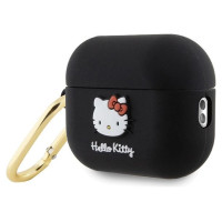 Hello Kitty Silicone 3D Kitty Head Case for AirPods Pro 2 (2022/2023) - Black