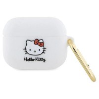 Hello Kitty Silicone 3D Kitty Head case for AirPods Pro - white