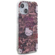 Hello Kitty IML Tags Graffiti case for iPhone 15 - pink
