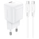 Acefast A77 Mini PD 30W GaN wall charger + USB-C cable - white