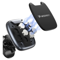 Wozinsky WUMTK magnetic phone holder for car air vent - black