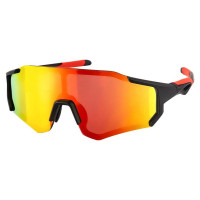 Rockbros 10182 polarizing cycling glasses - red