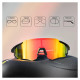 Rockbros 10182 polarizing cycling glasses - red