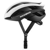 Rockbros 10110004001 bicycle helmet, size L - white and black