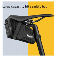 Rockbros C29-BK waterproof bicycle bag under the saddle - black