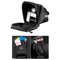 Rockbros C29-BK waterproof bicycle bag under the saddle - black