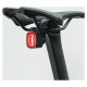 Rockbros Q2S LED Rear Bike Light with Smart Stop System + USB-C - USB-A Cable - Black