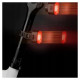 Rockbros Q2S LED Rear Bike Light with Smart Stop System + USB-C - USB-A Cable - Black