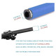 Rockbros BT1001BLBK sponge bicycle handlebar grips - blue and black